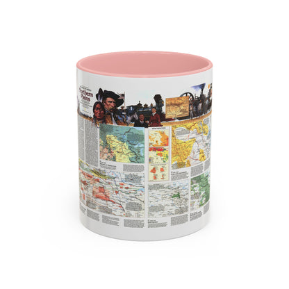 USA - Northern Plains 2 (1986) (Map) Accent Coffee Mug