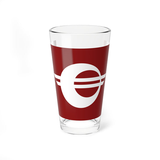 Flag of Morotsuka Miyazaki (Japan) Pint Glass 16oz