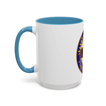 Hawley US Community Hospital (U.S. Army) Accent Coffee Mug