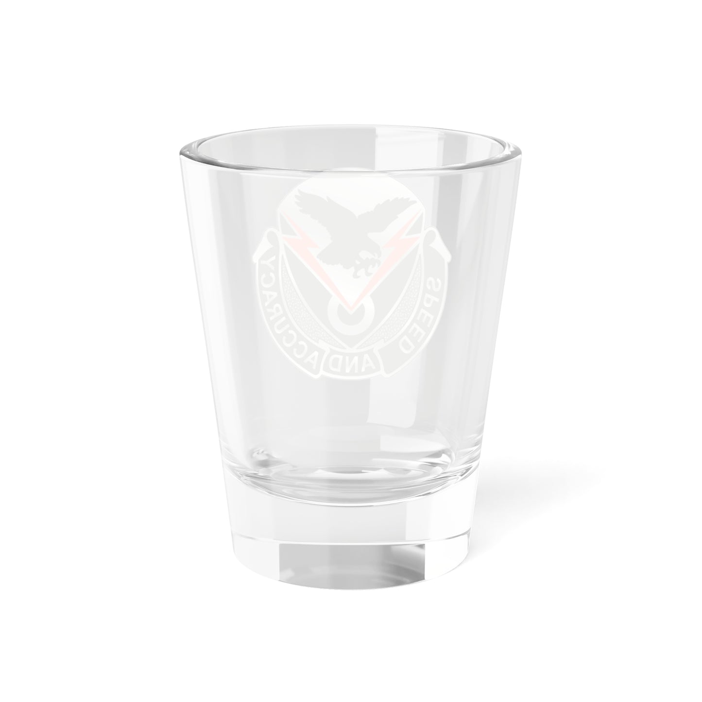 Verre à liqueur du bataillon de transmission 327 (armée américaine) 1,5 oz