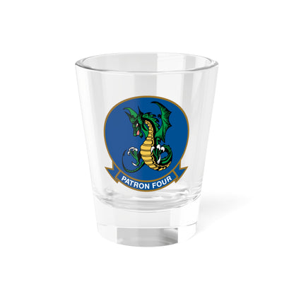 VP 4 Skinny Dragons (U.S. Navy) Shot Glass 1.5oz