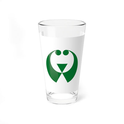 Flag of Iwami Shimane 1957-2004 (Japan) Pint Glass 16oz