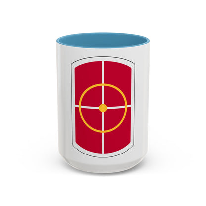 420th Engineer Brigade (U.S. Army) Accent Coffee Mug