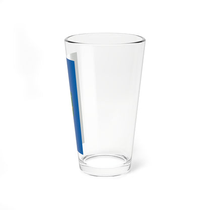 Flag of Lenti variant (Hungary) Pint Glass 16oz