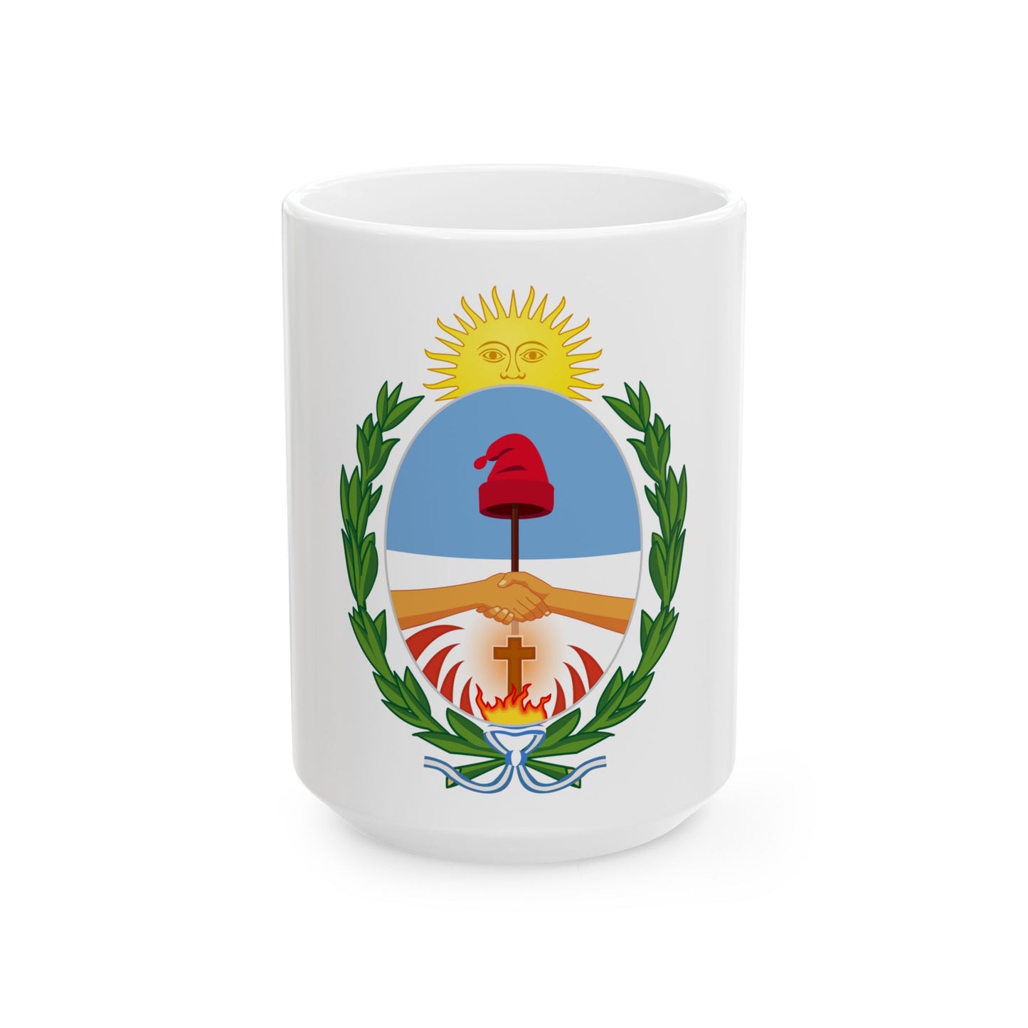 Coat of Arms Corrientes Argentina - White Coffee Mug