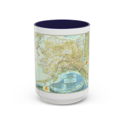 USA - Alaska (1956) (Map) Accent Coffee Mug