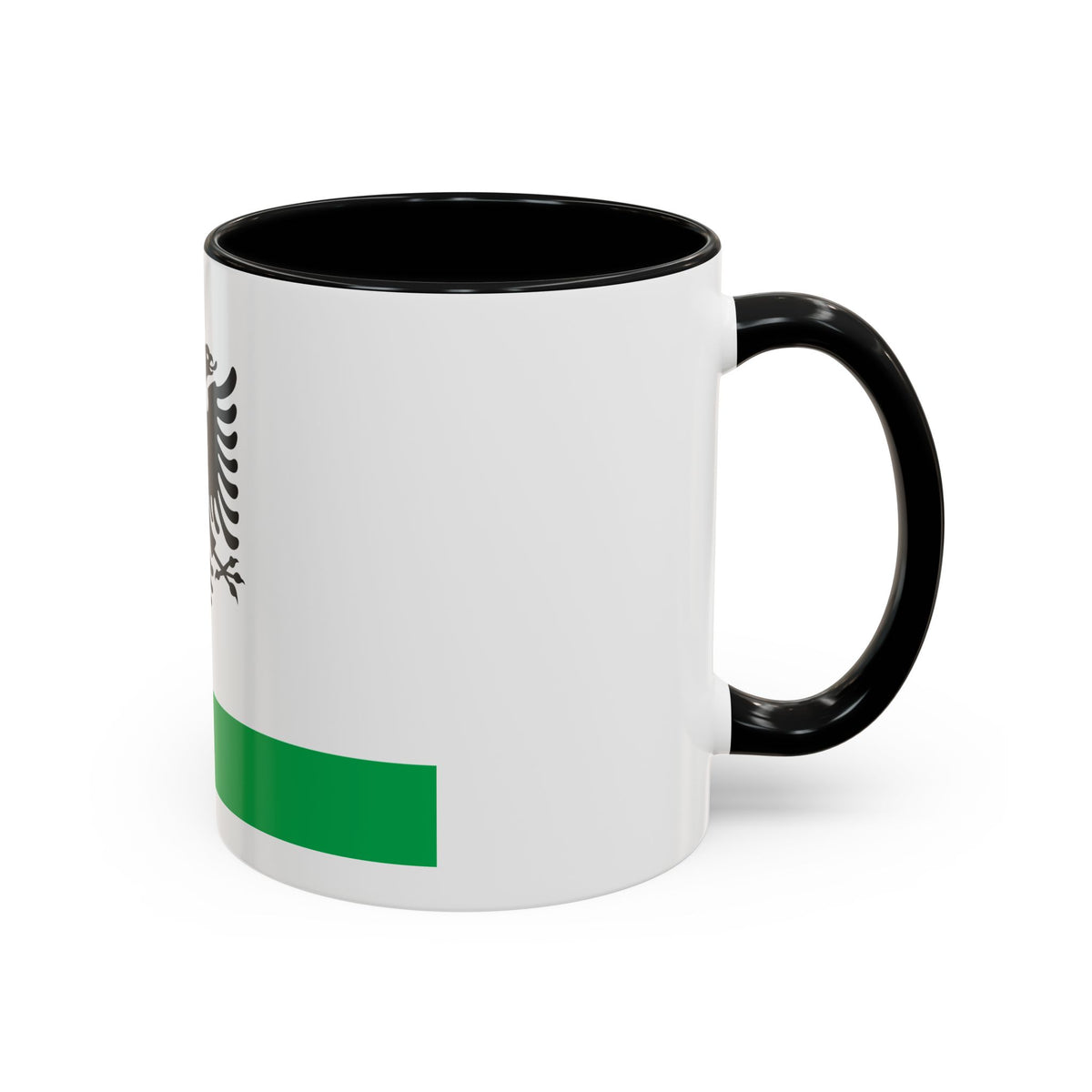 Albanian Coast Guard Ensign - Accent Coffee Mug