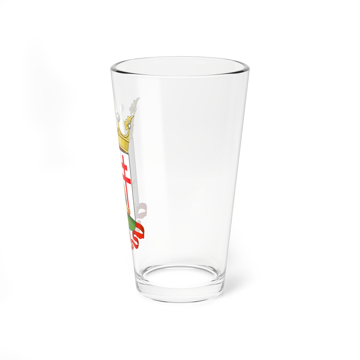Reported Coat of arms of Ethiopian Empire (Ethiopia) (Coat of Arms) Pint Glass 16oz