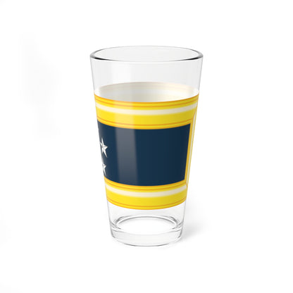 Army USA OF 10 (United States) (Military Rank) Pint Glass 16oz
