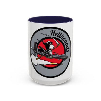 Hellbound Snoopy 20th ASq (U.S. Air Force) Accent Coffee Mug