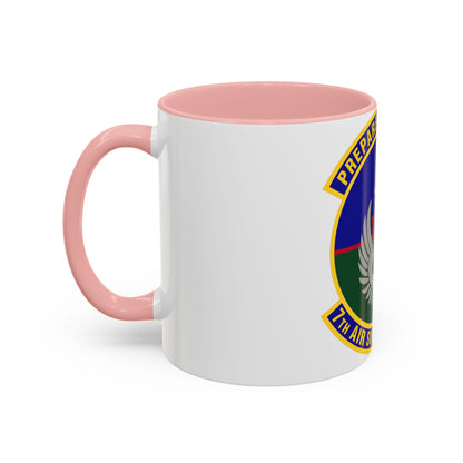 7th Air Support Operations Squadron (U.S. Air Force) Accent Coffee Mug