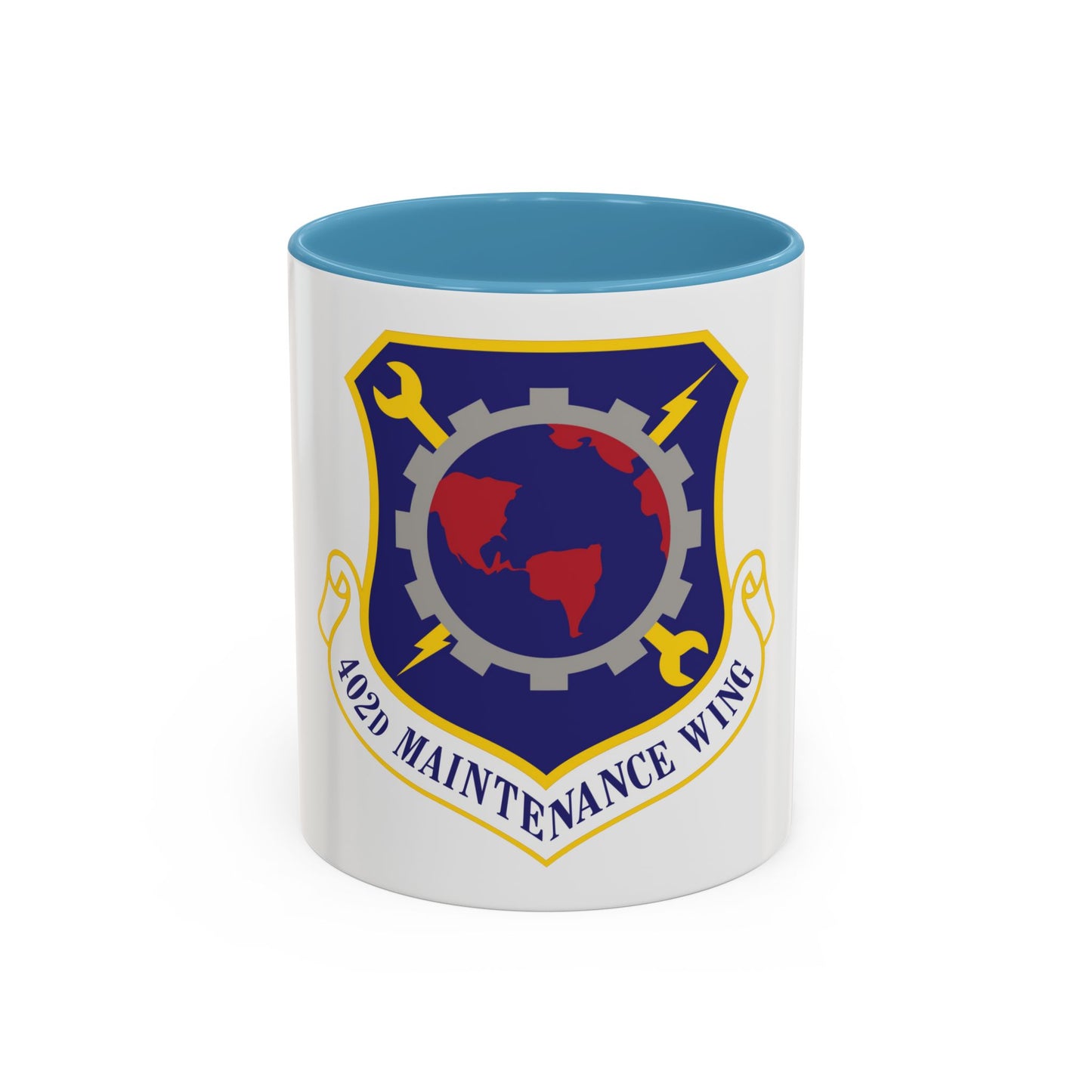 402d Maintenance Wing (U.S. Air Force) Accent Coffee Mug