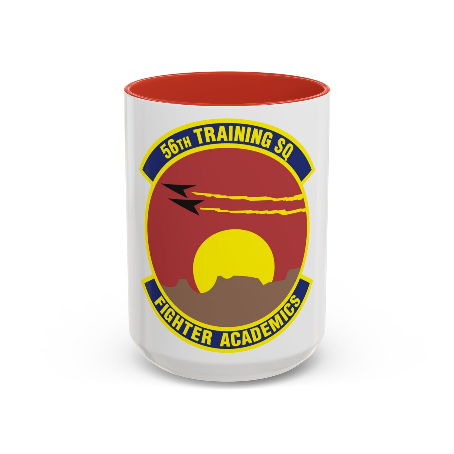 56 Training Squadron AETC (U.S. Air Force) Accent Coffee Mug