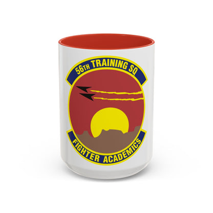 56 Training Squadron AETC (U.S. Air Force) Accent Coffee Mug