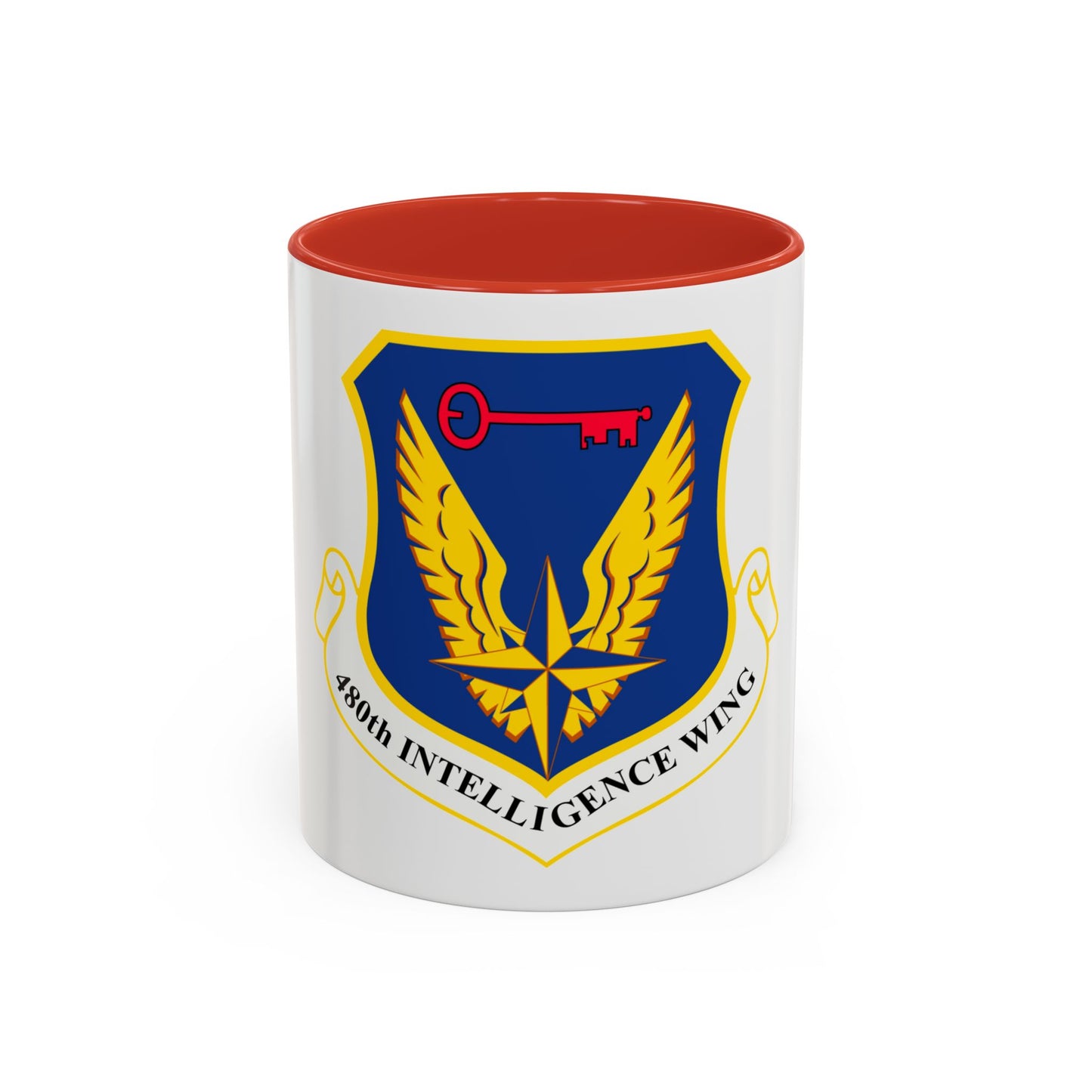 480th Intelligence Wing (U.S. Air Force) Accent Coffee Mug