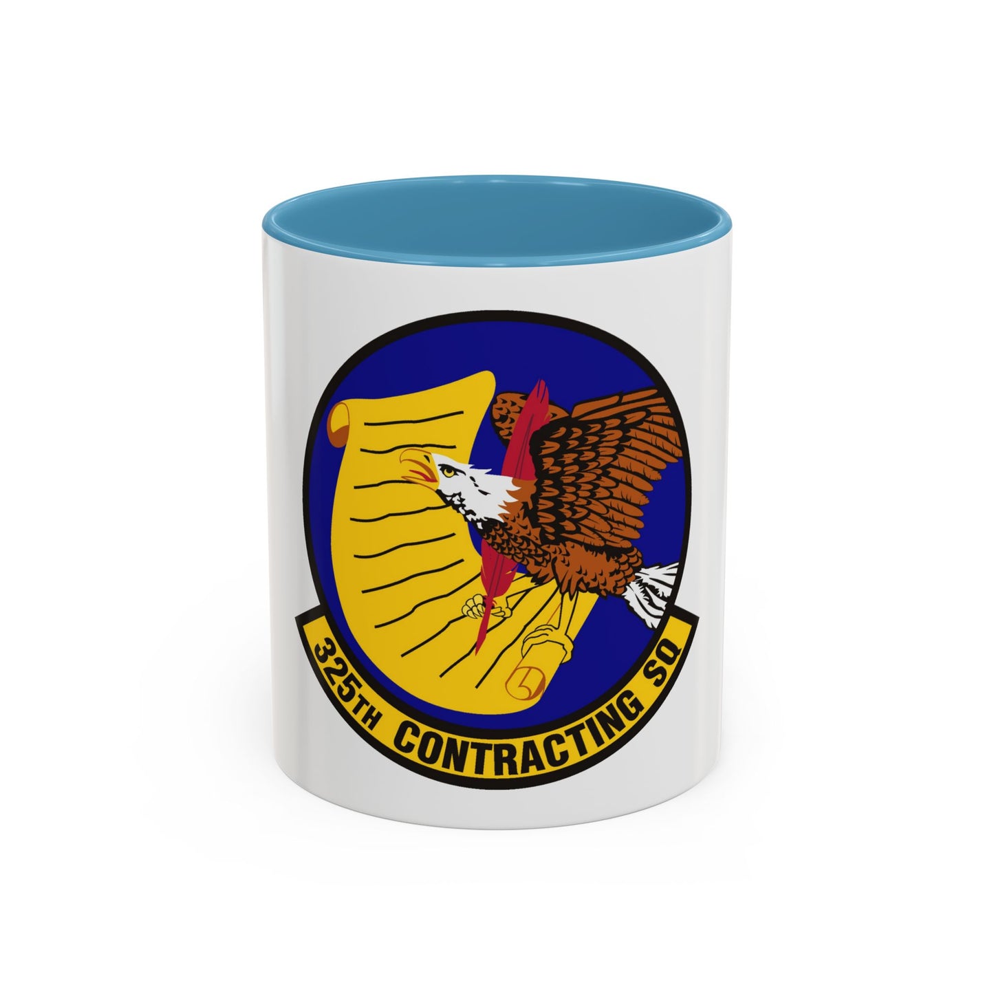 325th Contracting Squadron (U.S. Air Force) Accent Coffee Mug