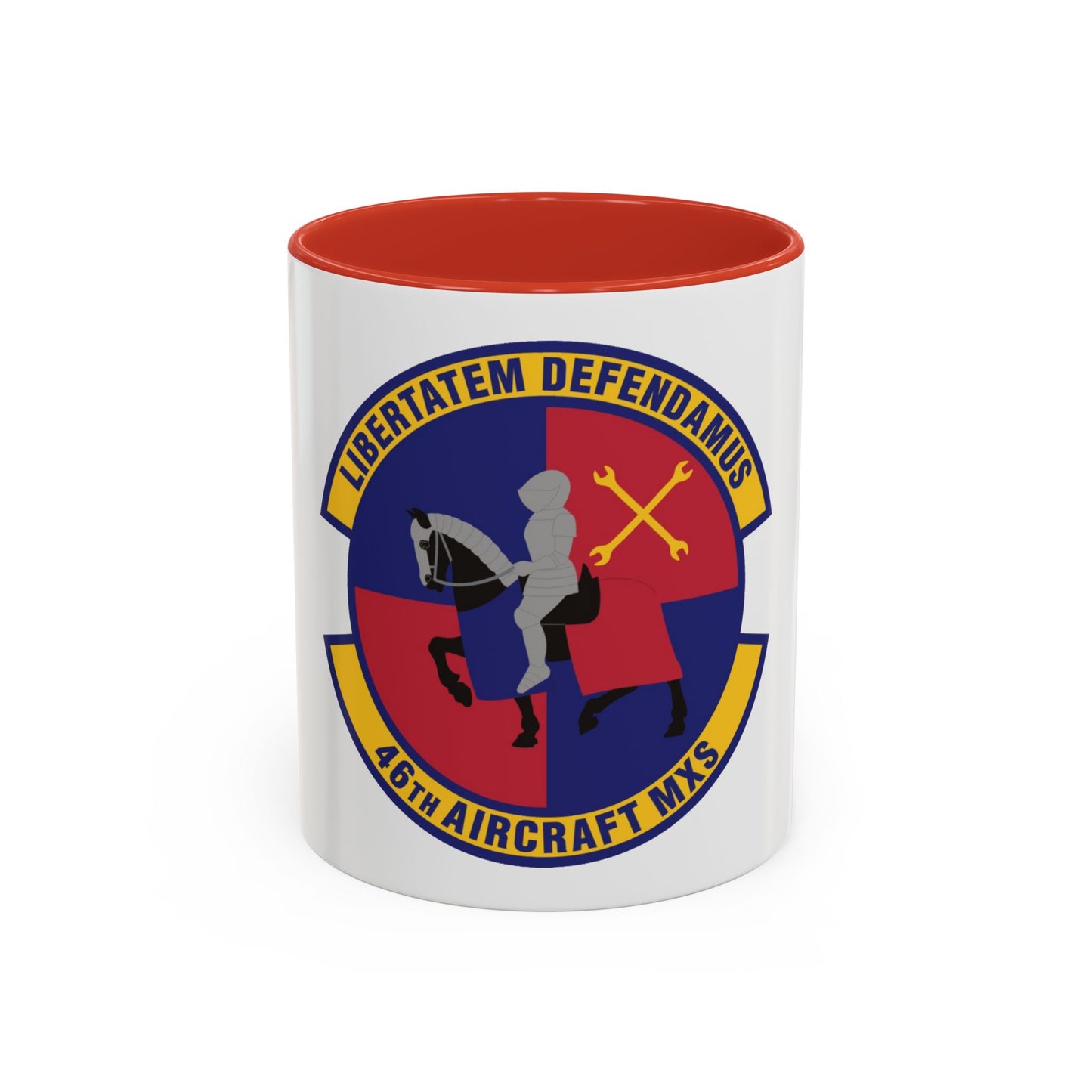 46th Aircraft Maintenance Squadron (U.S. Air Force) Accent Coffee Mug
