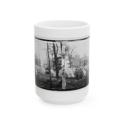 Auburn, Va., Vicinity.   Castle Murray  (Five Miles Southeast Of Warrenton), Headquarters Of Gen. Alfred Pleasonton (U.S. Civil War) White Coffee Mug