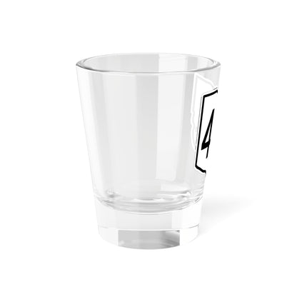 OH-444 1960 (Ohio) (Road Sign) Shot Glass 1.5oz