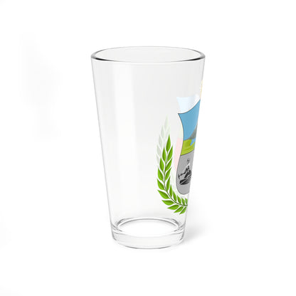 Escudo Región Apurimac (Peru) (Coat of Arms) Pint Glass 16oz