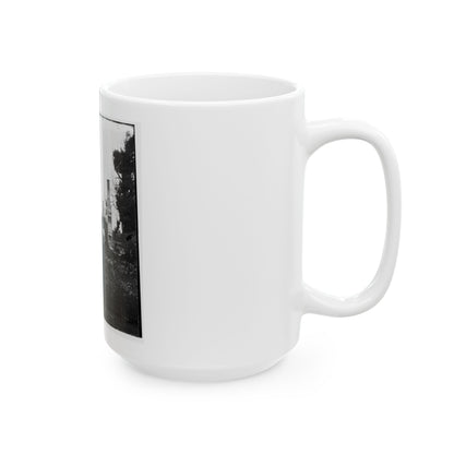 Charles City Court House, Va. Ruins Of Houses (U.S. Civil War) White Coffee Mug