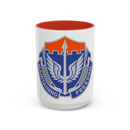 137 Aviation Regiment (U.S. Army) Accent Coffee Mug