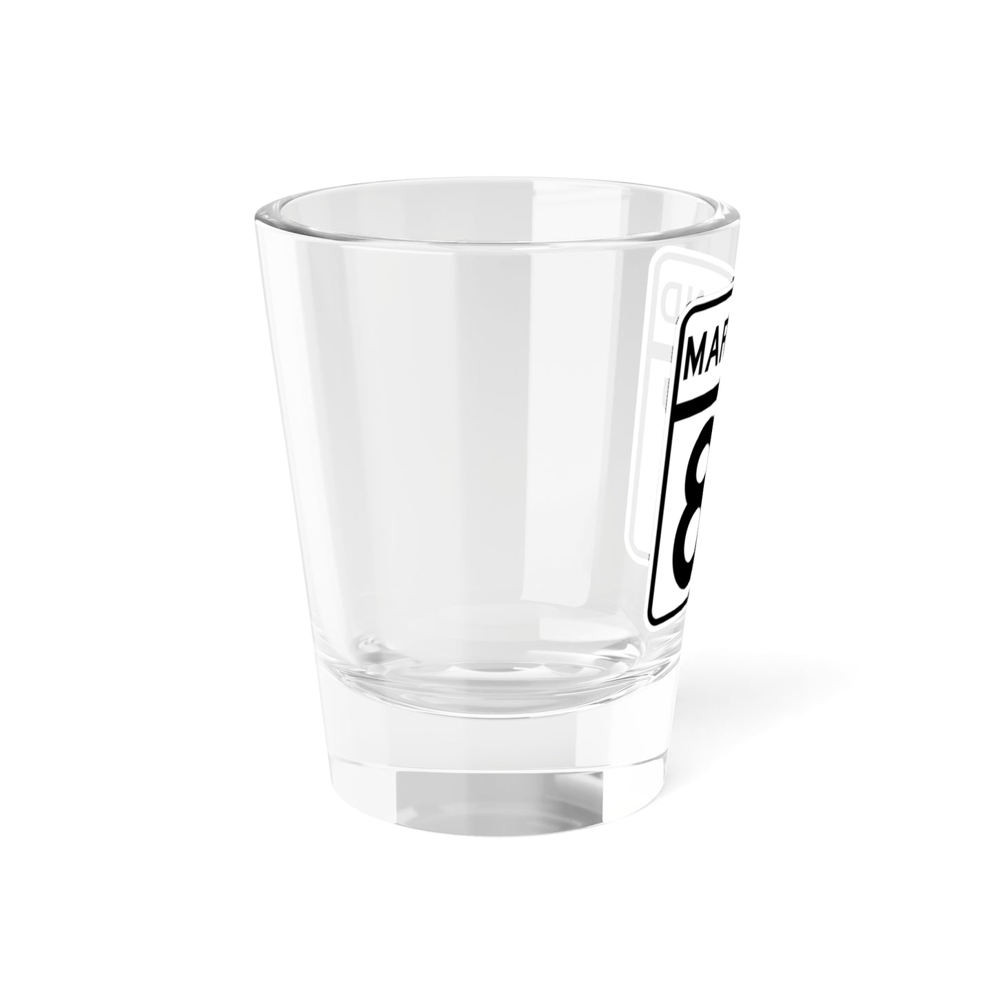MD Route 87 (Maryland) (Road Sign) Shot Glass 1.5oz