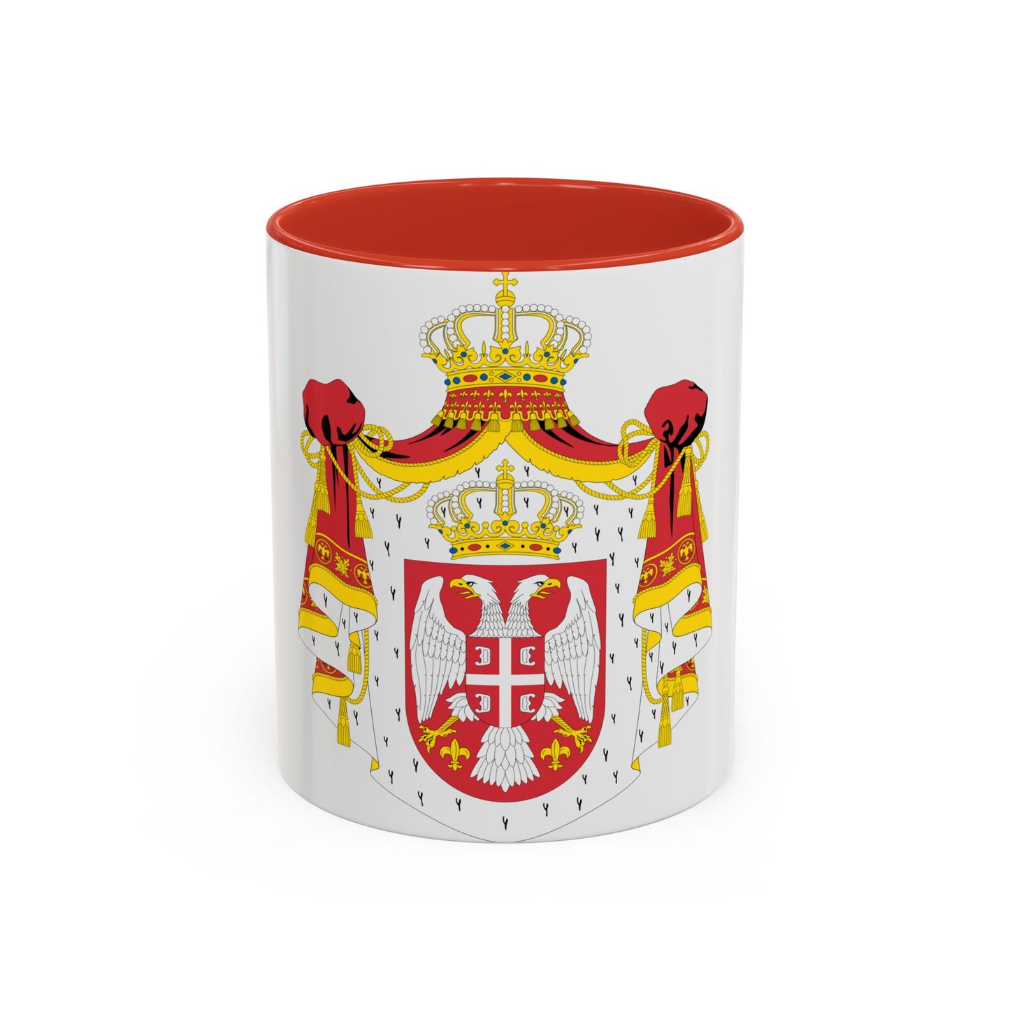 Coat of arms of Serbia (2004-2010) - Accent Coffee Mug