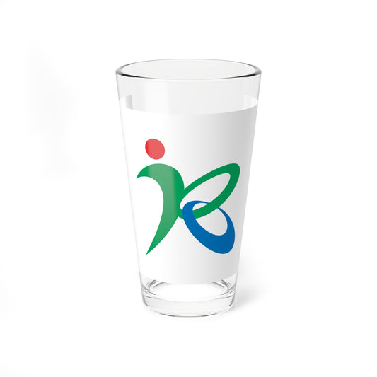 Flag of Kobayashi Miyazaki (Japan) Pint Glass 16oz
