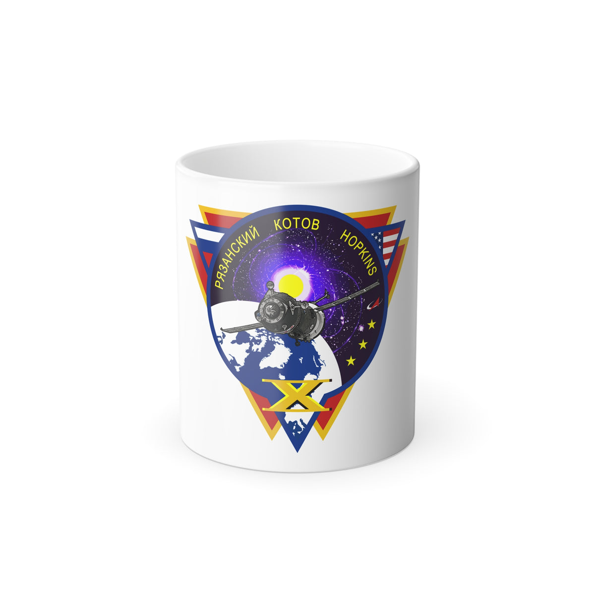 Soyuz TMA-10M (Soyuz Programme) Color Changing Mug 11oz