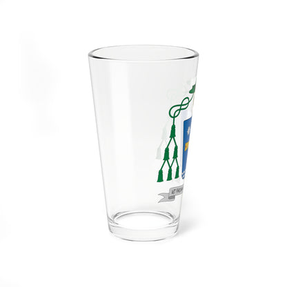 Escudo de Edmar Peron (Spain) (Coat of Arms) Pint Glass 16oz