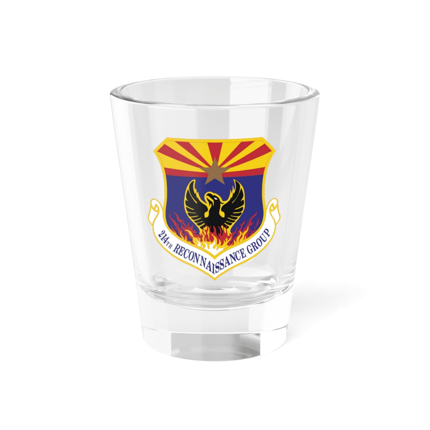 214th Reconnaissance Group (U.S. Air Force) Shot Glass 1.5oz