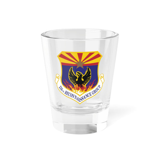 214th Reconnaissance Group (U.S. Air Force) Shot Glass 1.5oz