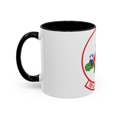 701st Airlift Squadron (U.S. Air Force) Accent Coffee Mug