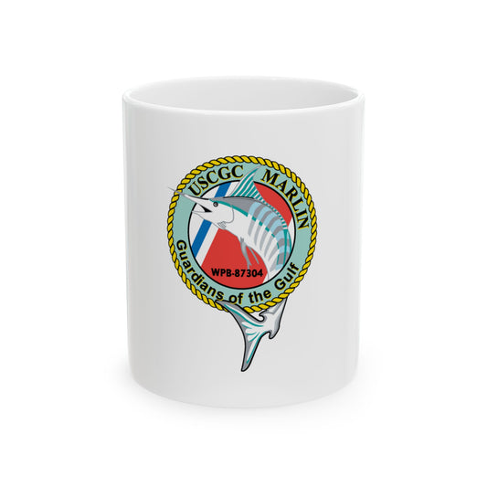 USCG Marlin WPB 87304 (U.S. Coast Guard) White Coffee Mug