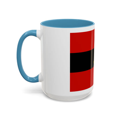 Naval Ensign of Albania 1946 to 1954 - Accent Coffee Mug