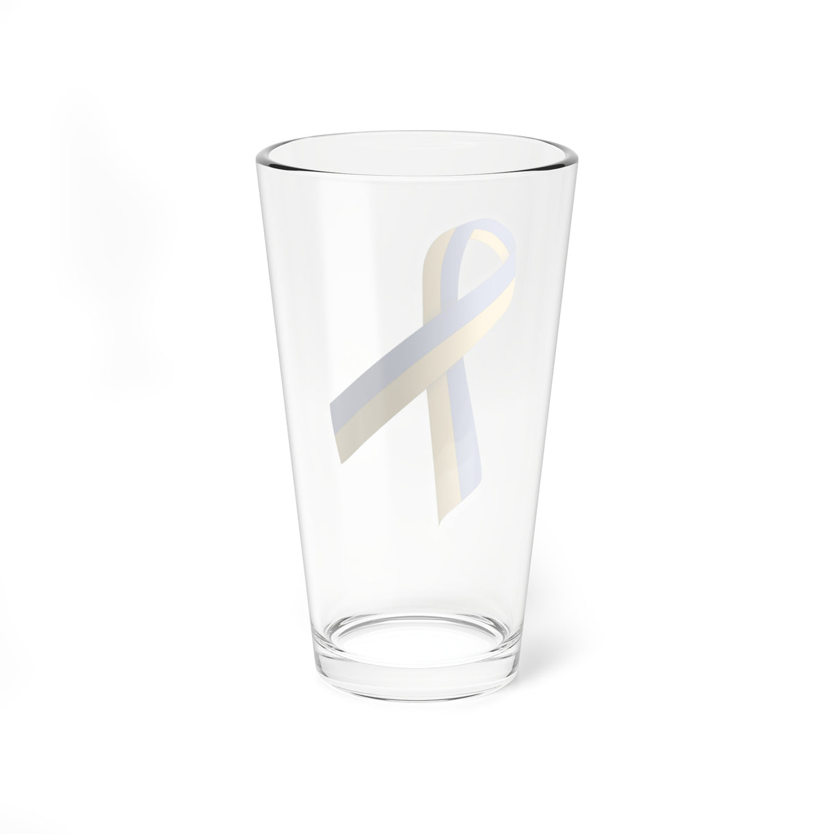 Ukrainian Blue-Yellow ribbon (Ukraine) Pint Glass 16oz
