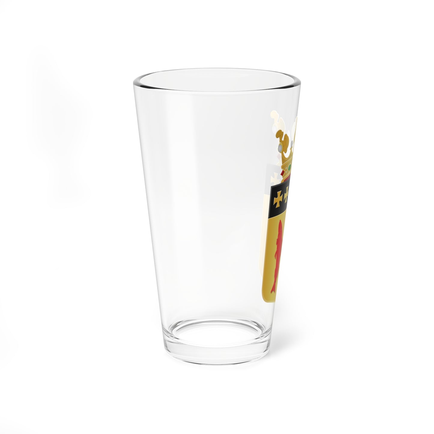 Coat of arms of Woudrichem (Netherlands) (Coat of Arms) Pint Glass 16oz