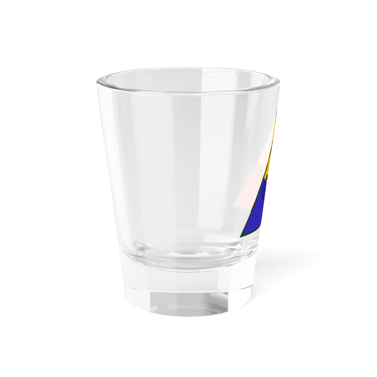 Verre à liqueur de la 8e division blindée (armée américaine) 1,5 oz