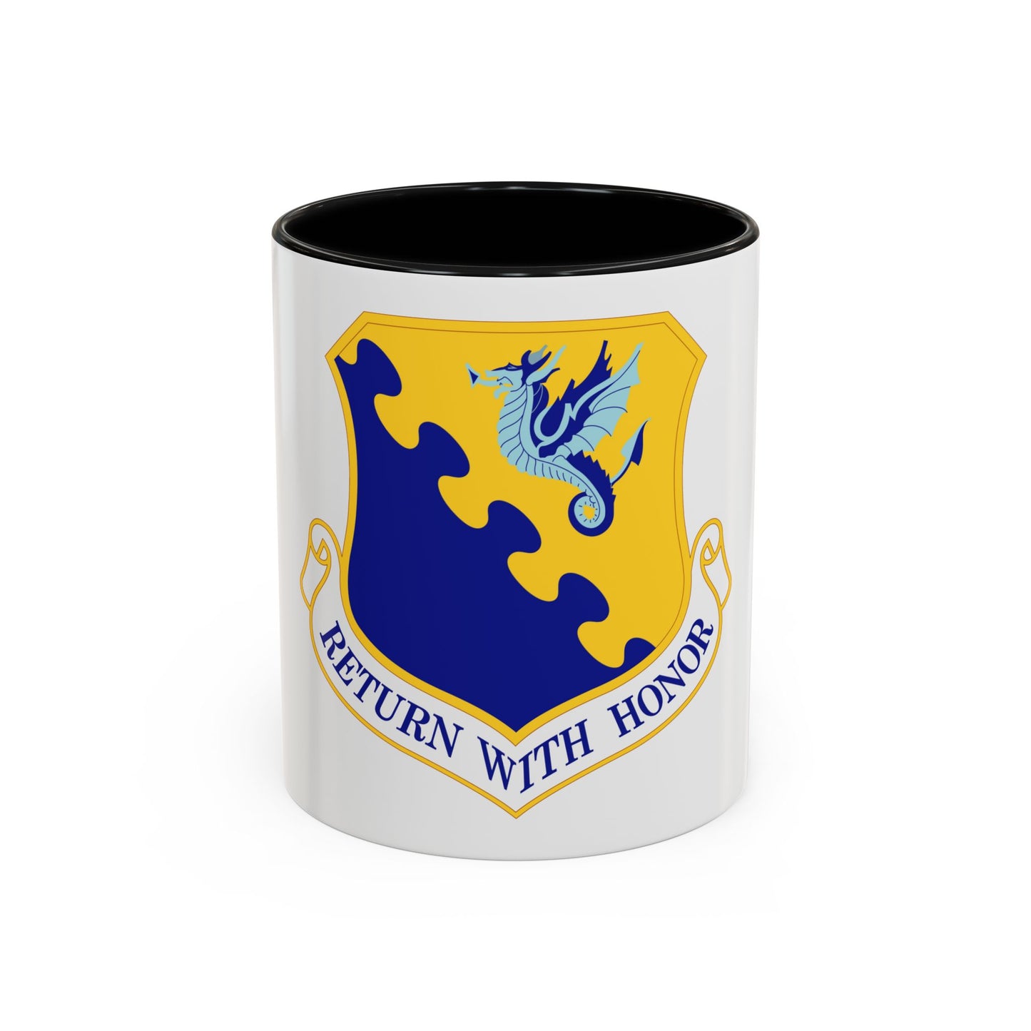 31st Fighter Wing (U.S. Air Force) Accent Coffee Mug