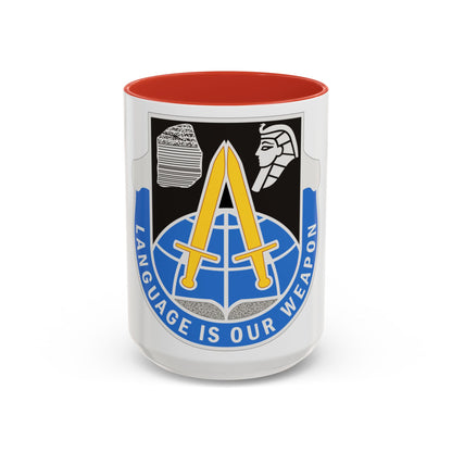 376 Military Intelligence Battalion (U.S. Army) Accent Coffee Mug