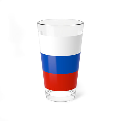 Flag of Russia alternative colours (Russia) Pint Glass 16oz
