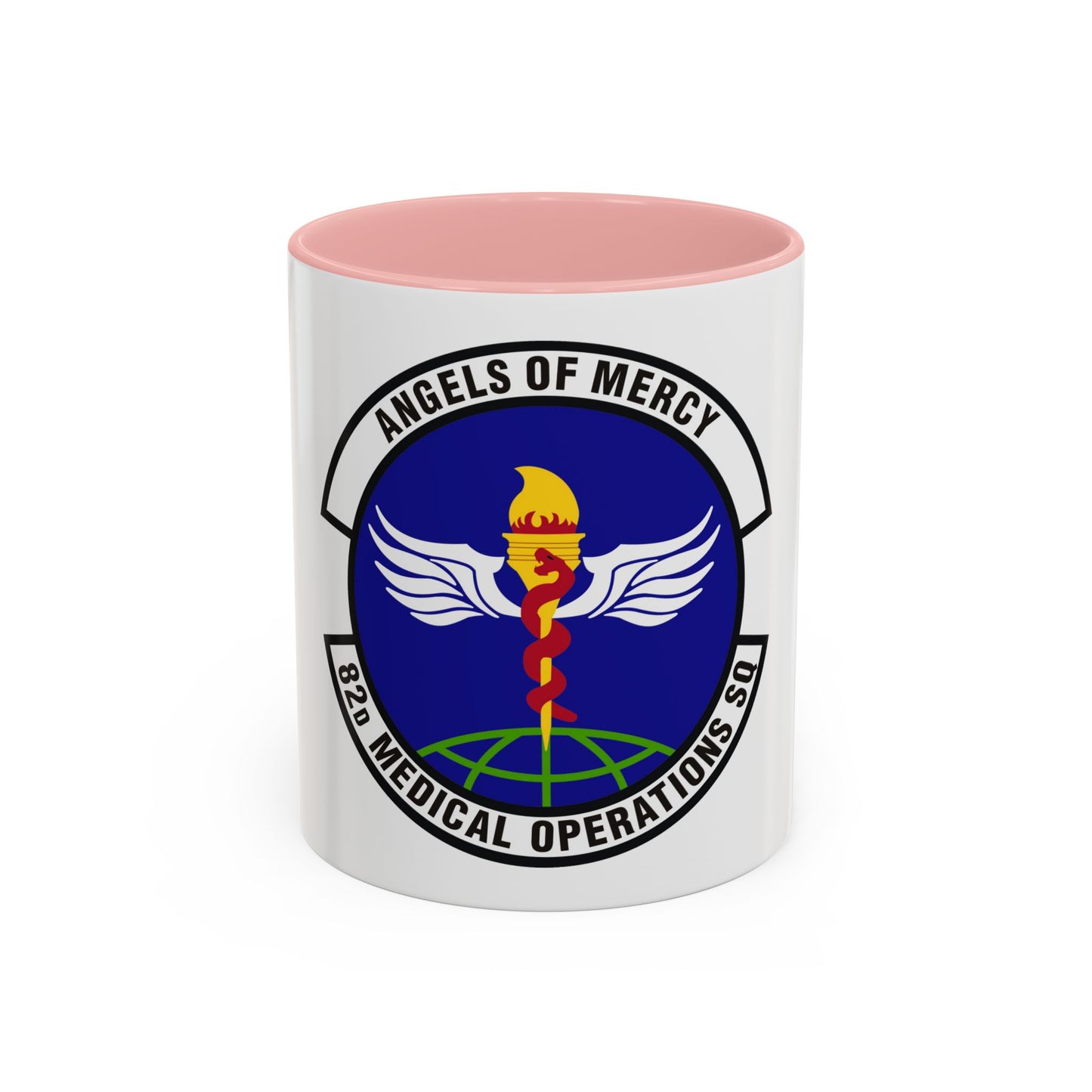 82d Medical Operations Squadron (U.S. Air Force) Accent Coffee Mug