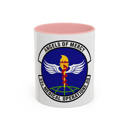 82d Medical Operations Squadron (U.S. Air Force) Accent Coffee Mug