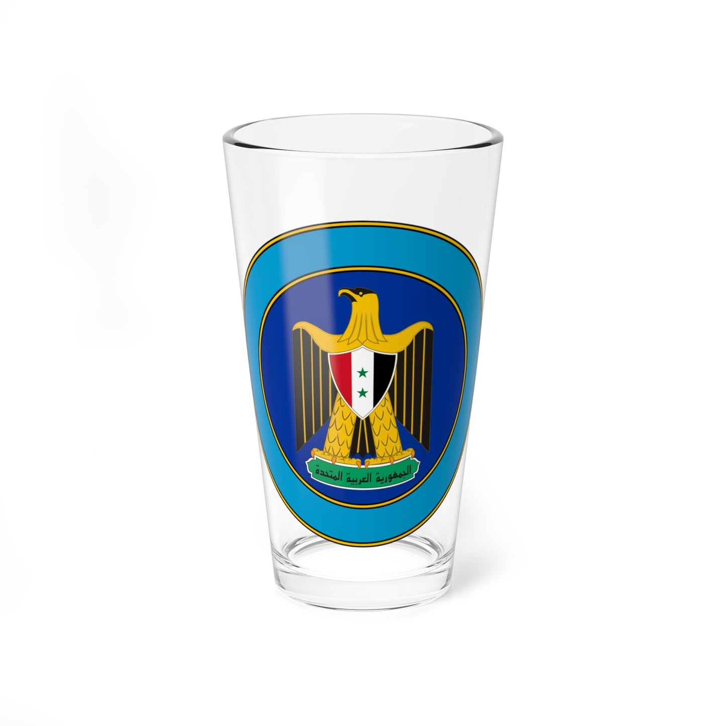 Seal of the President of Egypt 1958-1972 (Egypt) (Coat of Arms) Pint Glass 16oz