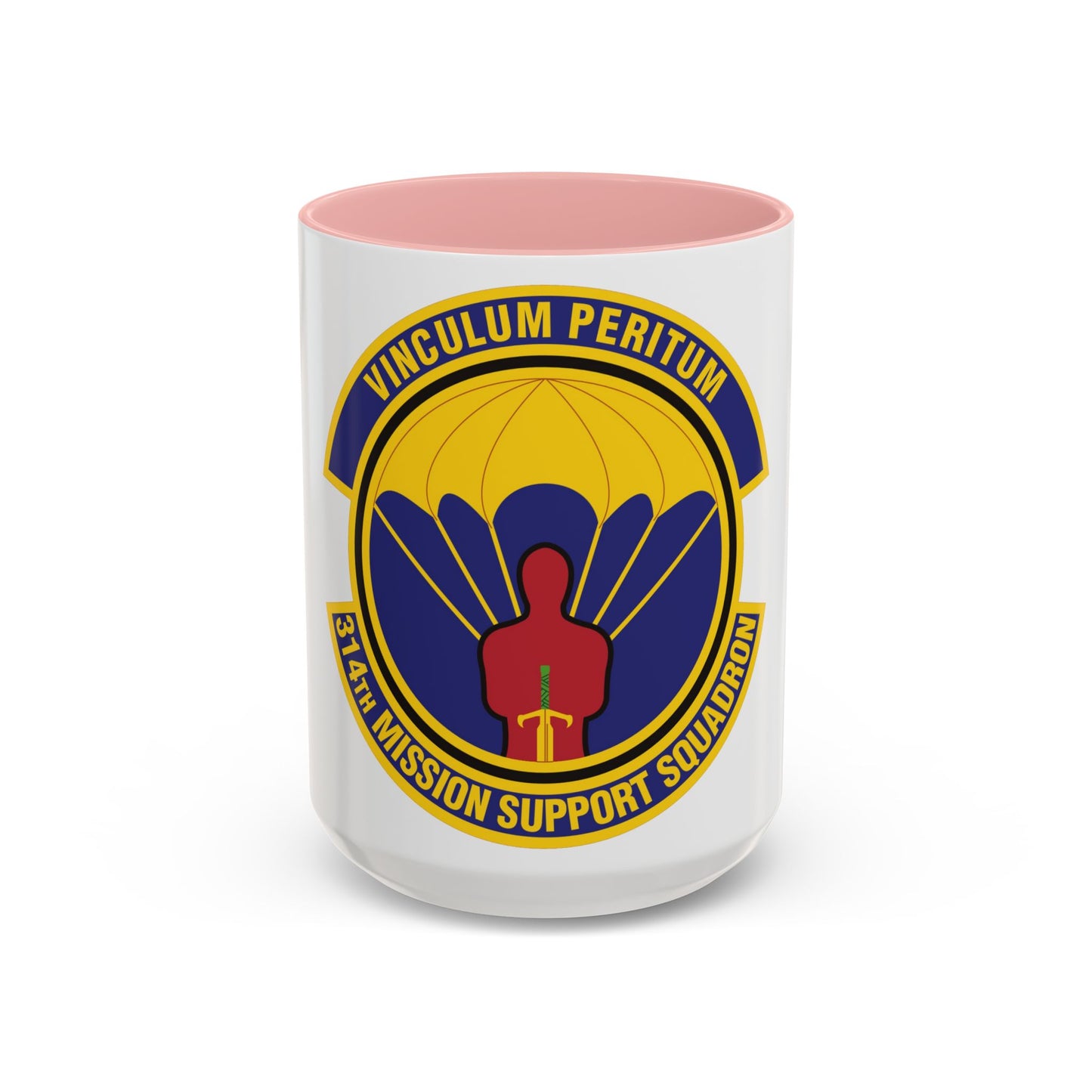 314th Mission Support Squadron (U.S. Air Force) Accent Coffee Mug