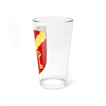 Shield of Cardiff Metropolitan University (United Kingdom) (Coat of Arms) Pint Glass 16oz