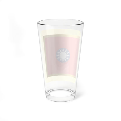 Flag of the Chairman of the ROC Military Affairs Commission (China) Pint Glass 16oz