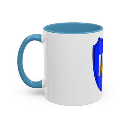 100th Infantry Division SSI (U.S. Army) Accent Coffee Mug