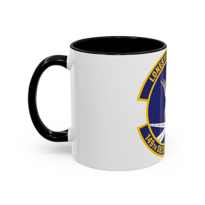 149th Security Forces Squadron (U.S. Air Force) Accent Coffee Mug